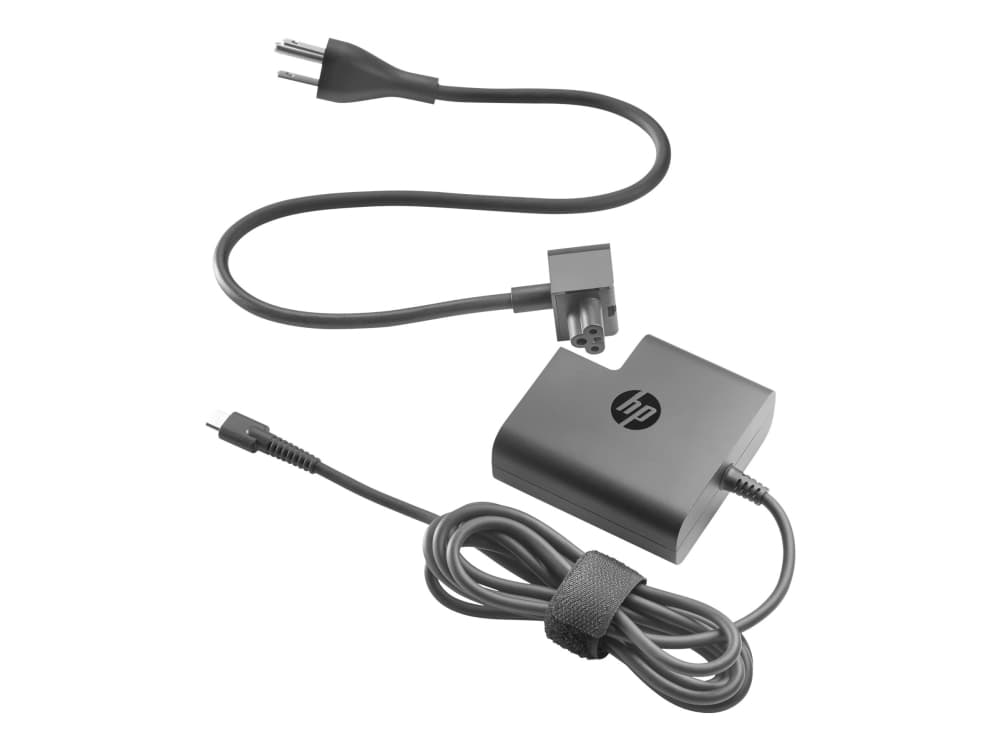 HP USB-C - Strømadapter - AC - 65 watt - Europa - for EliteBook 83X G7; Pro c645; ProBook 430 G8, 440 G8, 450 G8, 630 G8, 635, 640 G8, 650 G8