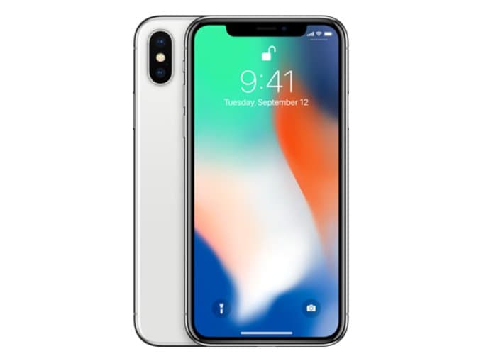 Apple iPhone X 64GB svart - 1 års garanti (refurbished)