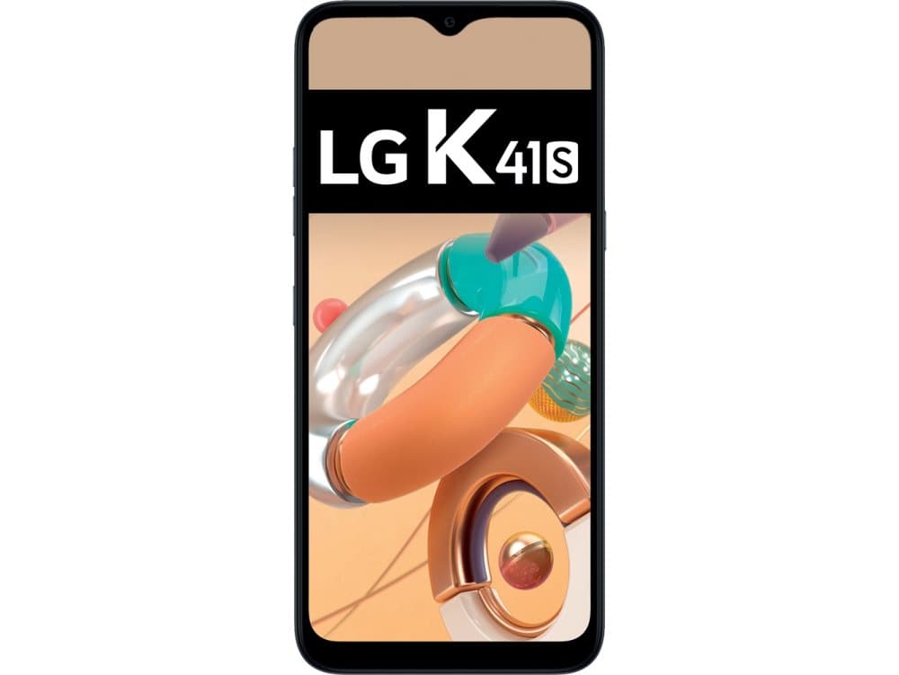 LG K41S - Smarttelefon - dobbelt-SIM - 4G LTE - 32 GB - microSD slot - 6.55" - 1600 x 720 piksler - RAM 3 GB (8 MP-frontkamera) - 4x bakkameraer - An