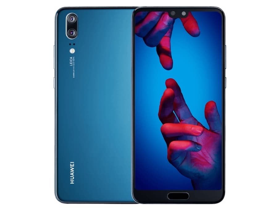 Huawei P20, 14,7 cm (5.8"), 4 GB, 128 GB, 12 MP, Android 8.1, Blå