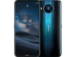 Nokia 8.3 5G, 17,3 cm (6.81"), Qualcomm Snapdragon, 128 GB, 64 MP, Android 10.0, Blå