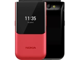 Nokia 2720 Flip, Flip, Dubbla SIM-kort, 7,11 cm (2.8"), 4 MP, 1500 mAh, Röd