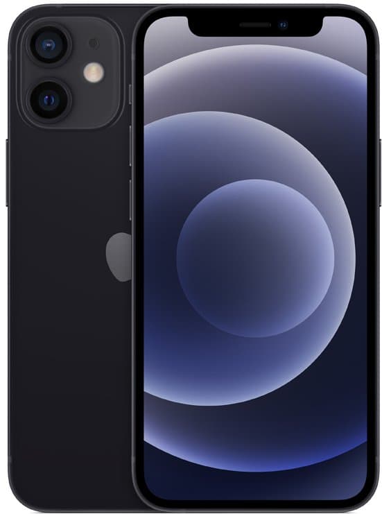 Apple iPhone 12 (64GB) 5G Svart