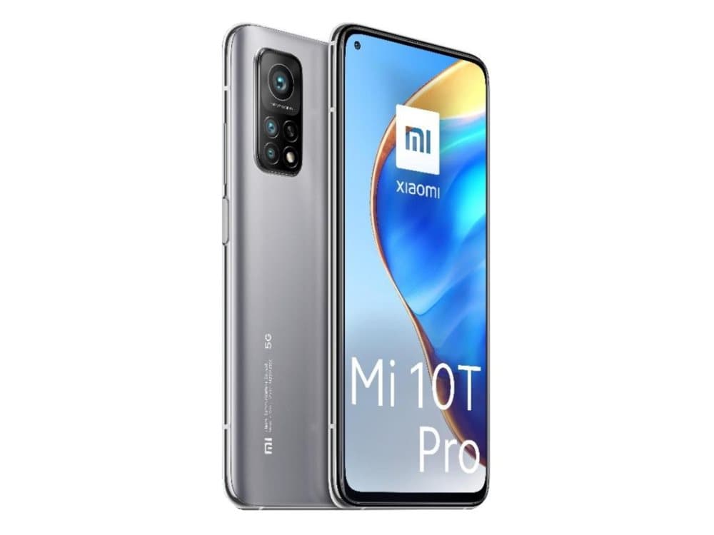 Xiaomi MI 10T Pro 5G - Pekskärmsmobil - dual-SIM - 5G NR - 256 GB - GSM - 6.67" - 2400 x 1080 pixlar - RAM 8 GB (20 MP främre kamera) - 3 st. bakre k