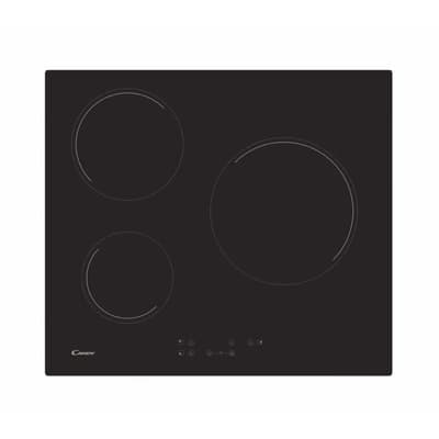 CANDY - CH63CT / 1 - VITROCERAMISK PLATE - 60 CM - 3 ildsteder
