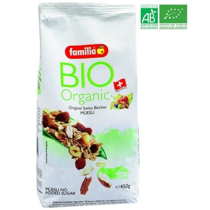 Bircher Muesli Bio 450G PERHE