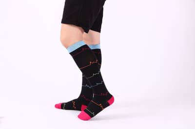 Stödstrumpor Kompressionsstrumpor Pulse SM-XL