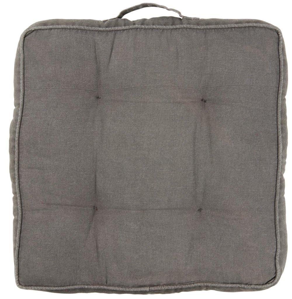 Ib Laursen Sittdyna 100% Canvas H: 5 cm B: 45 cm D: 45 cm Mörkgrå