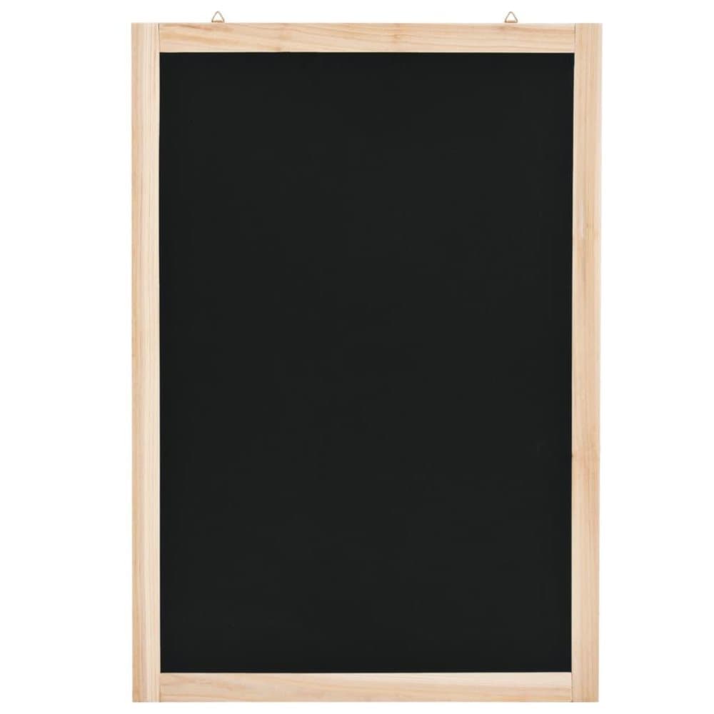 vidaXL vægmonteret tavle cedertræ 40 x 60 cm