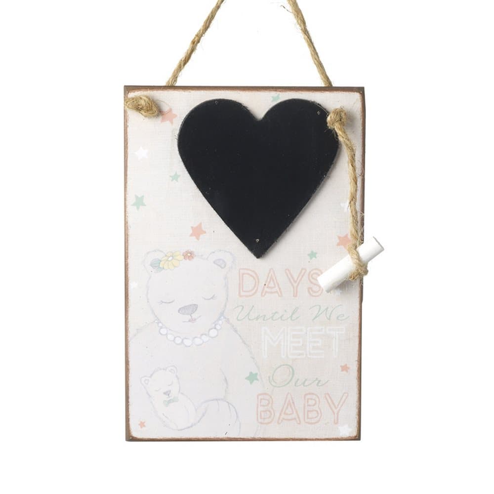 Days Until Our Baby Chalkboard