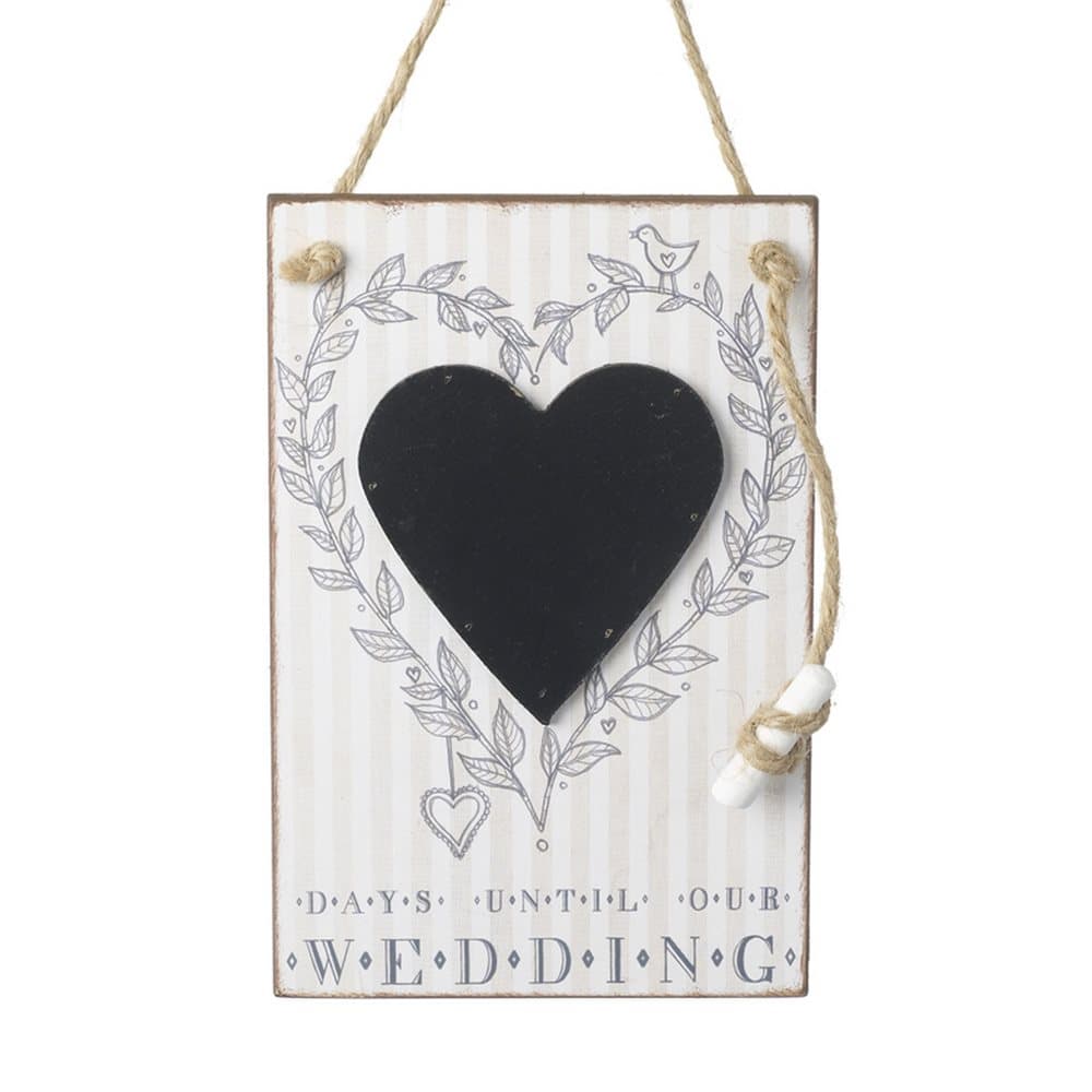 Days Until Wedding Chalkboard
