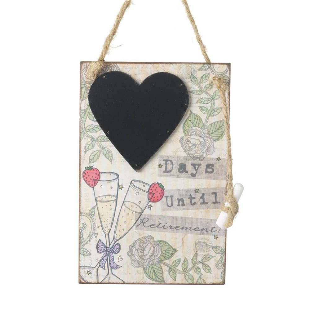 Days Until Retirement Chalkboard