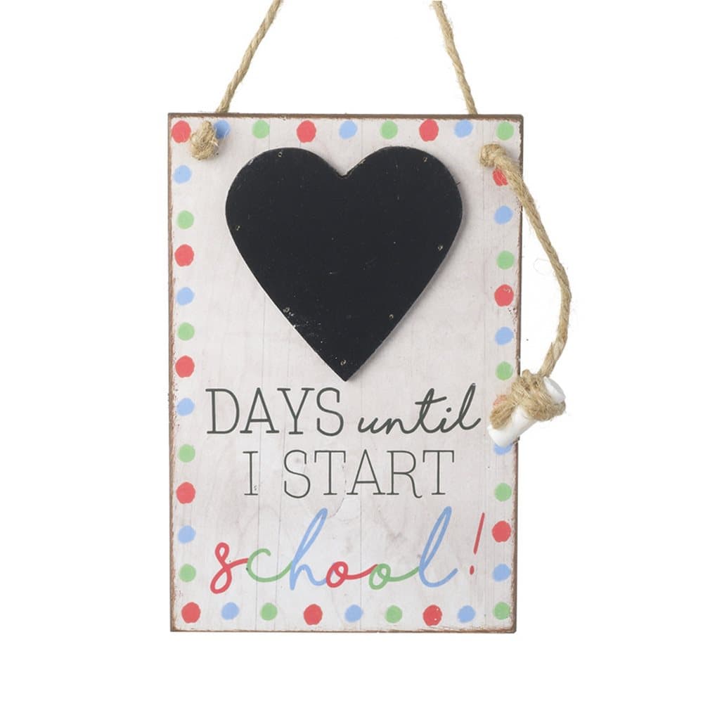 Days Until School Chalkboard