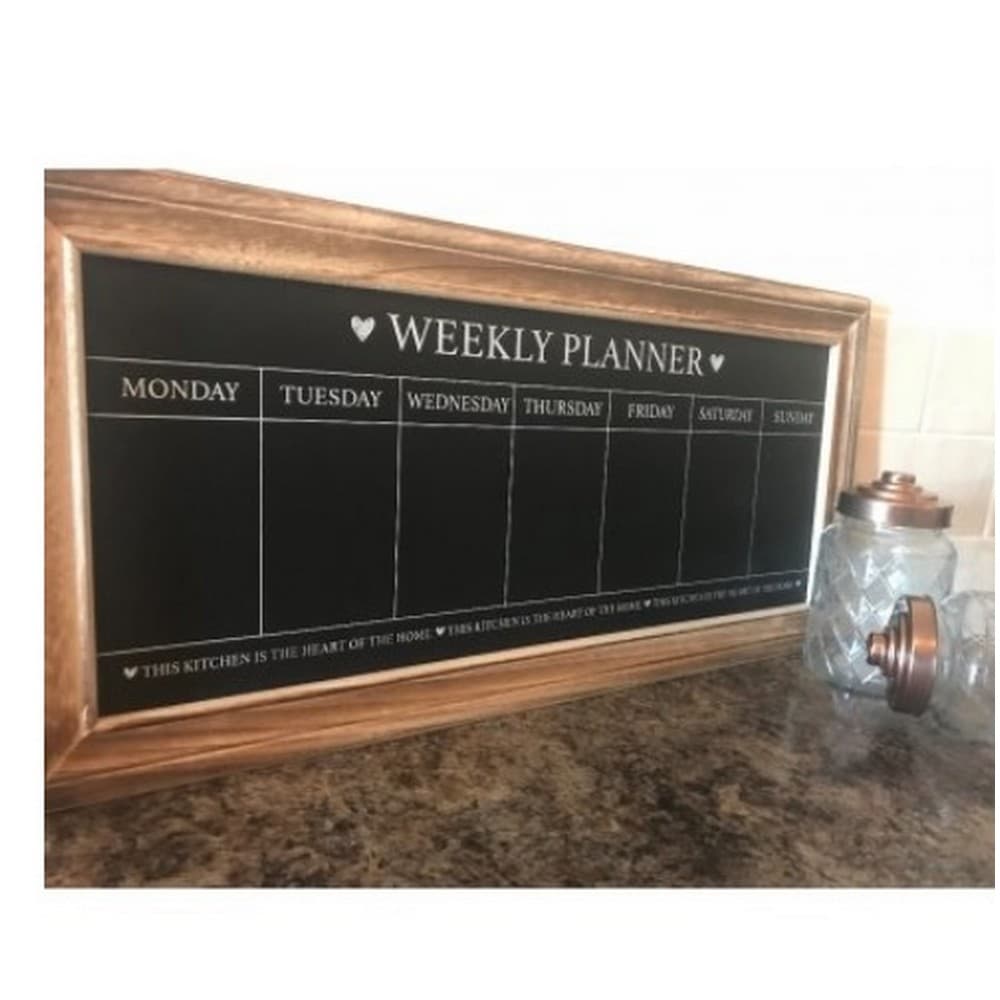 Chalkboard Weekly Planner