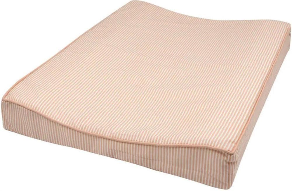Puslepude - Müsli - Peach - 63x50x8cm - Praktisk puslehynde til baby