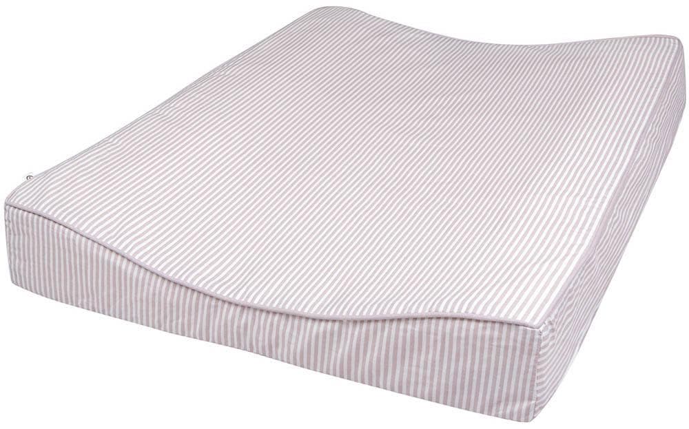 Puslepude - Müsli - Stripe rose - 63x50x8cm - Praktisk puslehynde til baby