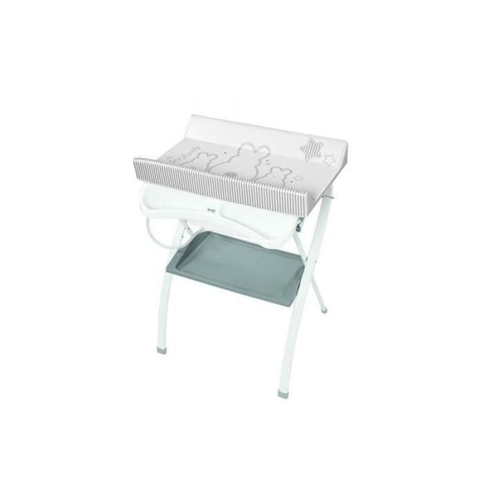 BREVI Lindo ergonomico Lapinou foldebord - Perle grå