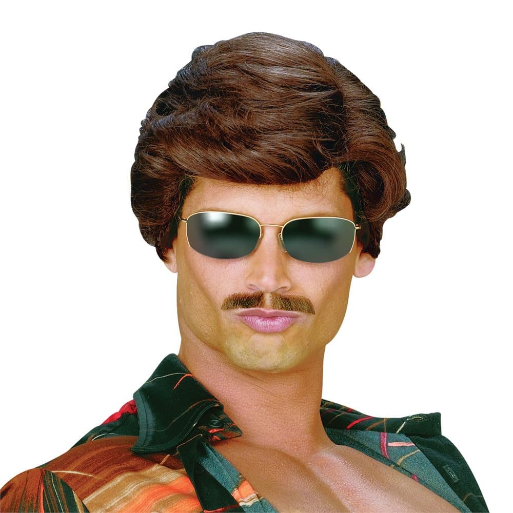 Bristol Novelty Mens Used Car Salesman Wig