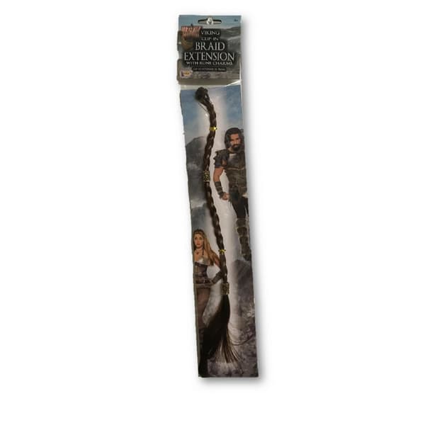 Bristol Novelty Viking fletning Clip-In hår forlængelse
