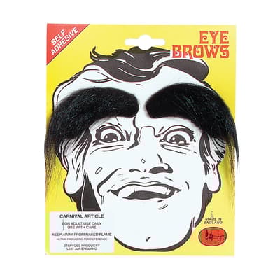 Bristol Novelty Unisex Adults Bushy Eyebrows (1 Pair)