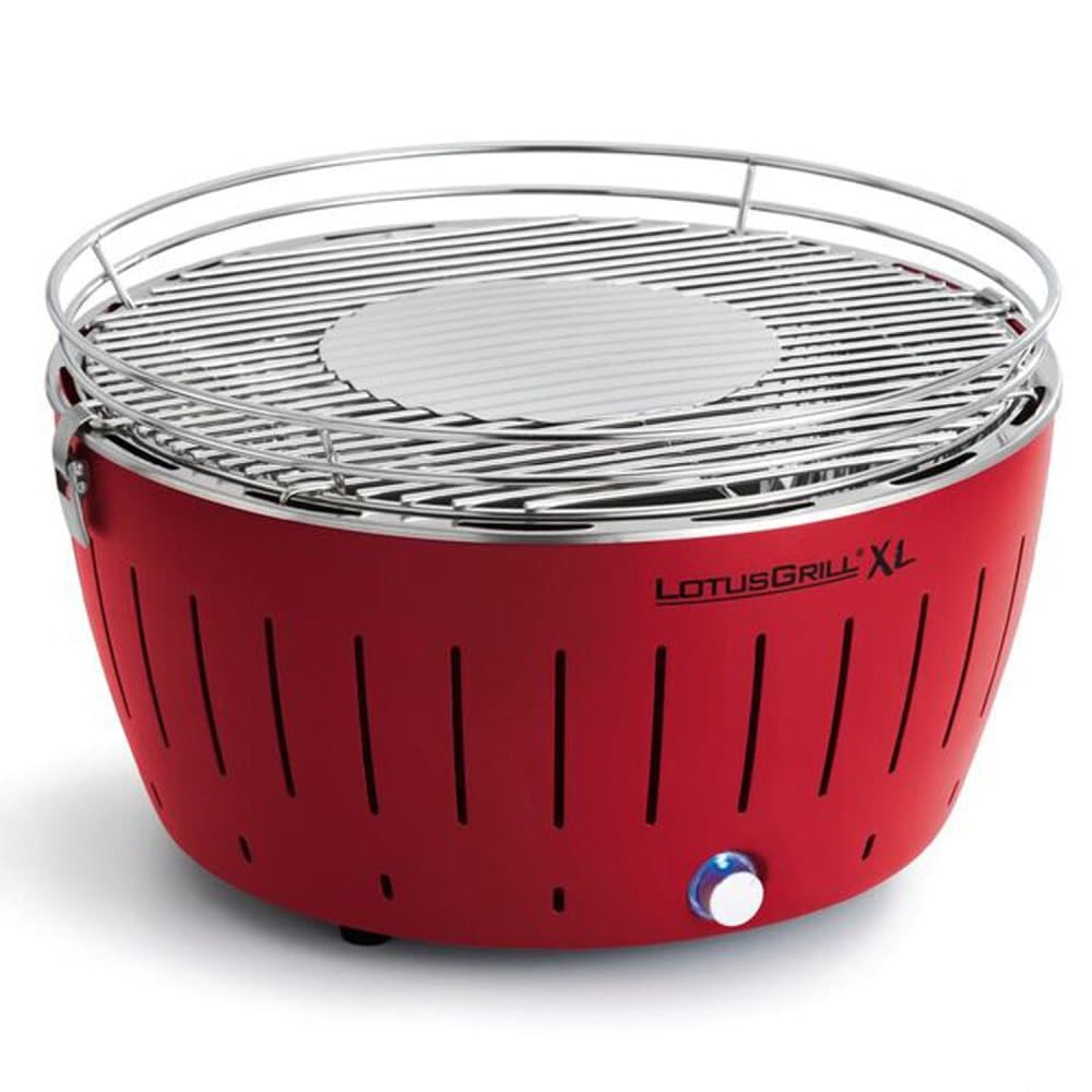 Lotus Rökfri Träkolsgrill 43,5 Röd