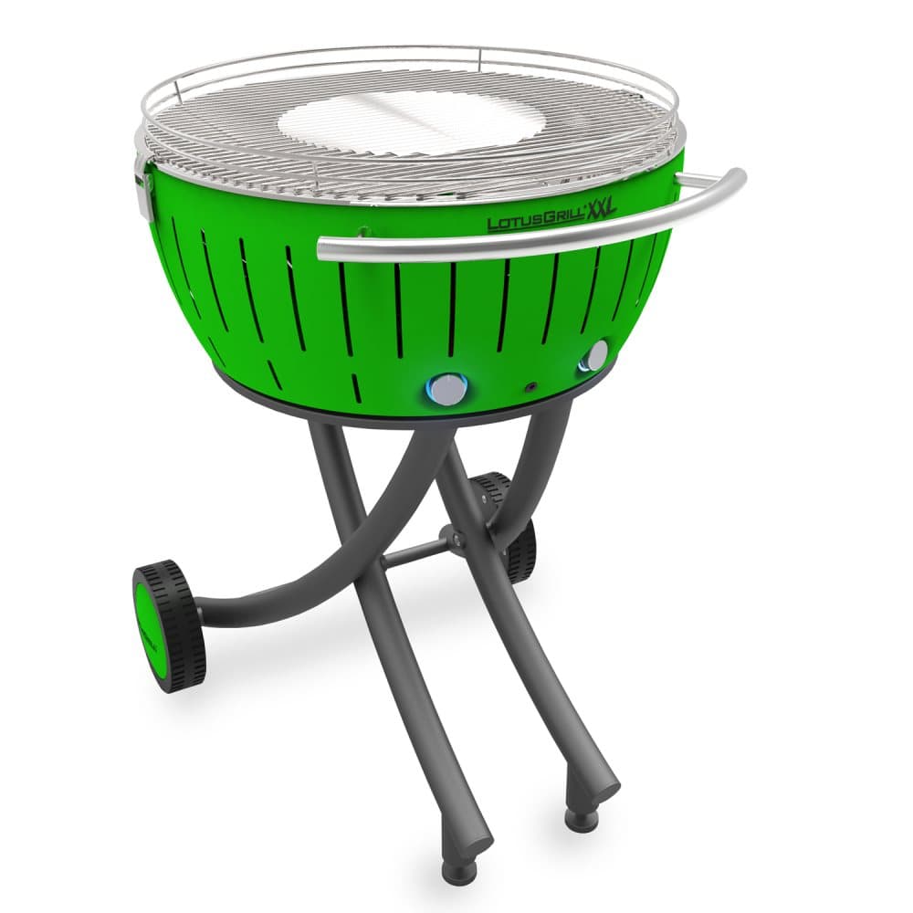 Lotus Rökfri Träkolsgrill 60cm Grön