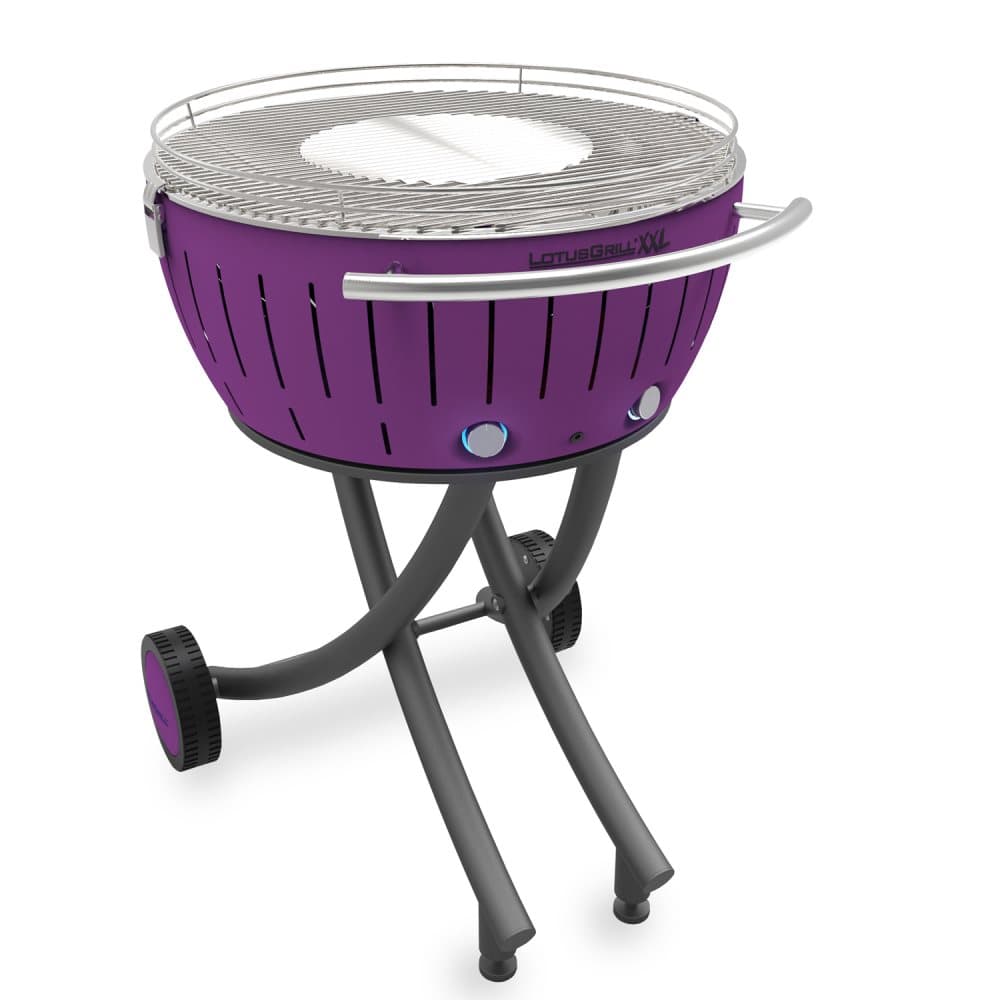 Lotus Rökfri Träkolsgrill 60cm Lila