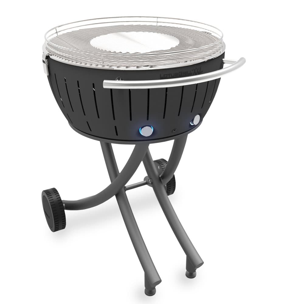 Lotus Rökfri Träkolsgrill 60cm Grå