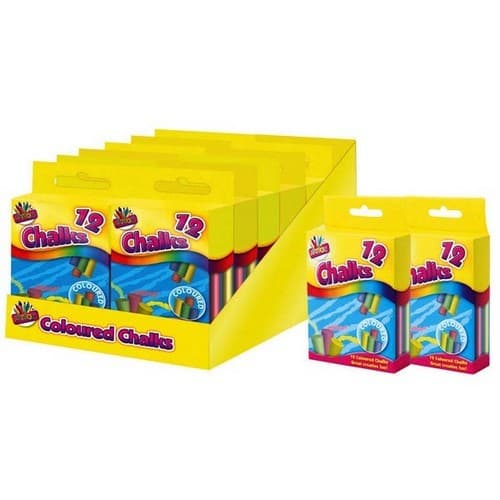 ArtBox Färgkalk i hänglådan (paket med 12)