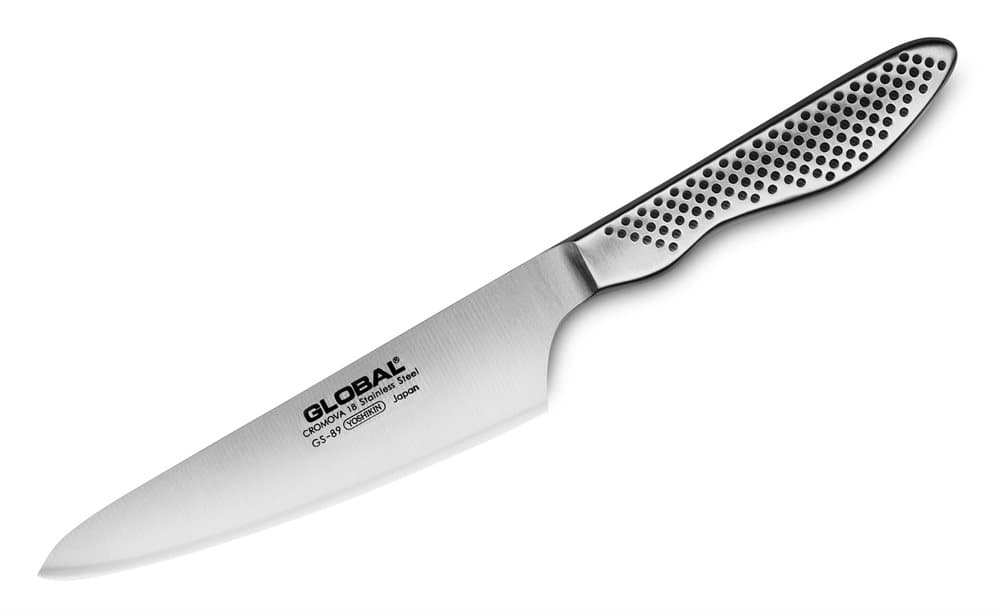 Global Kockkniv/Universalkniv 13cm Proffskniv i Cromova 18-stål.