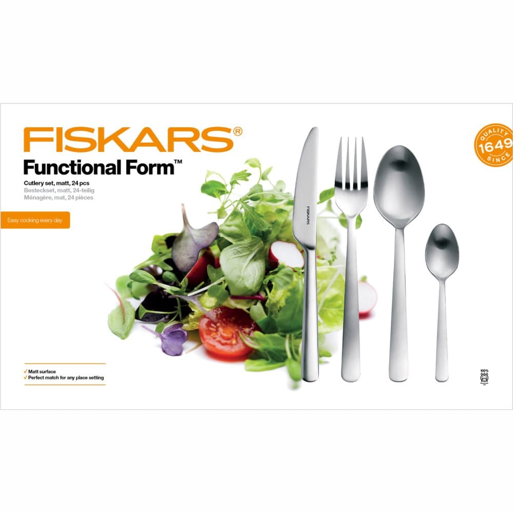 Fiskars Bestickset 24-delar i gåvoask