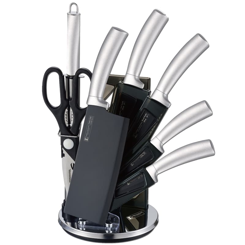Imperial Collection Knivset i 8 delar med ställ, Silver