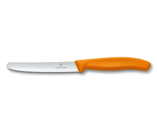 Victorinox SwissClassic, Kniv, Rustfrit Stål, Orange, Plastik, 29 g
