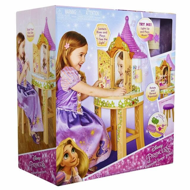 Rapunzel Tower Vanity, Disney Princess