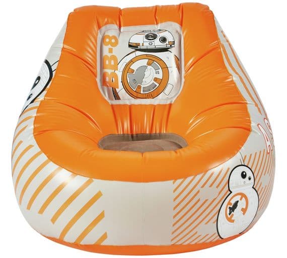 Uppblåsbar fåtölj, BB-8, Star Wars