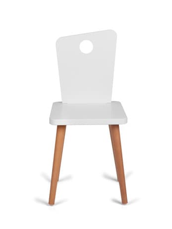 Stol med ben i teak, Troll