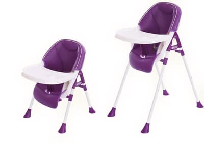 Tavalax højstol violet læder