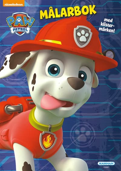 Målarbok Paw Patrol