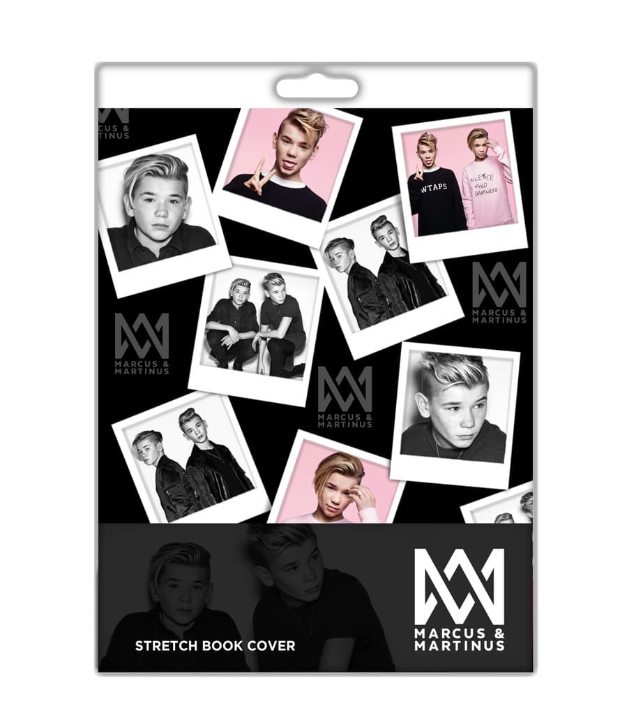 Marcus och Martinus Bokomslag med stretch Foto