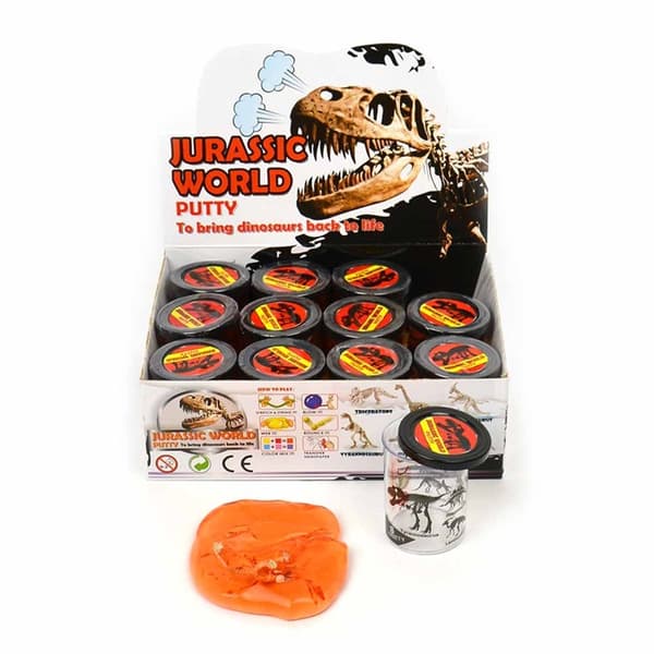 Putty Dino World Klämlera med dinosaurie