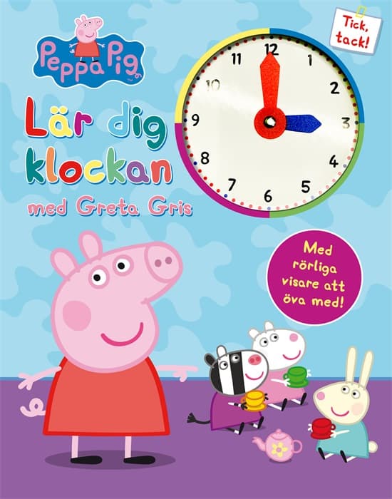 Greta Gris Lär dig klockan med Greta Gris