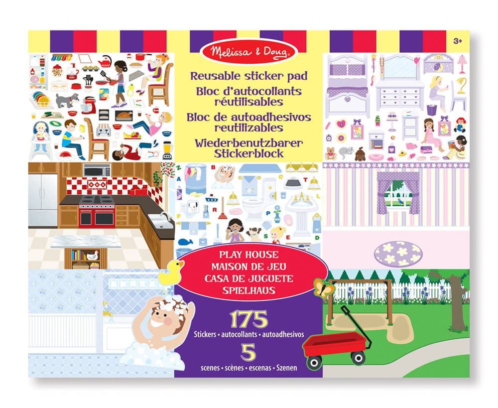 Dekorere Rommet, Klistremerke sett, Melissa & Doug