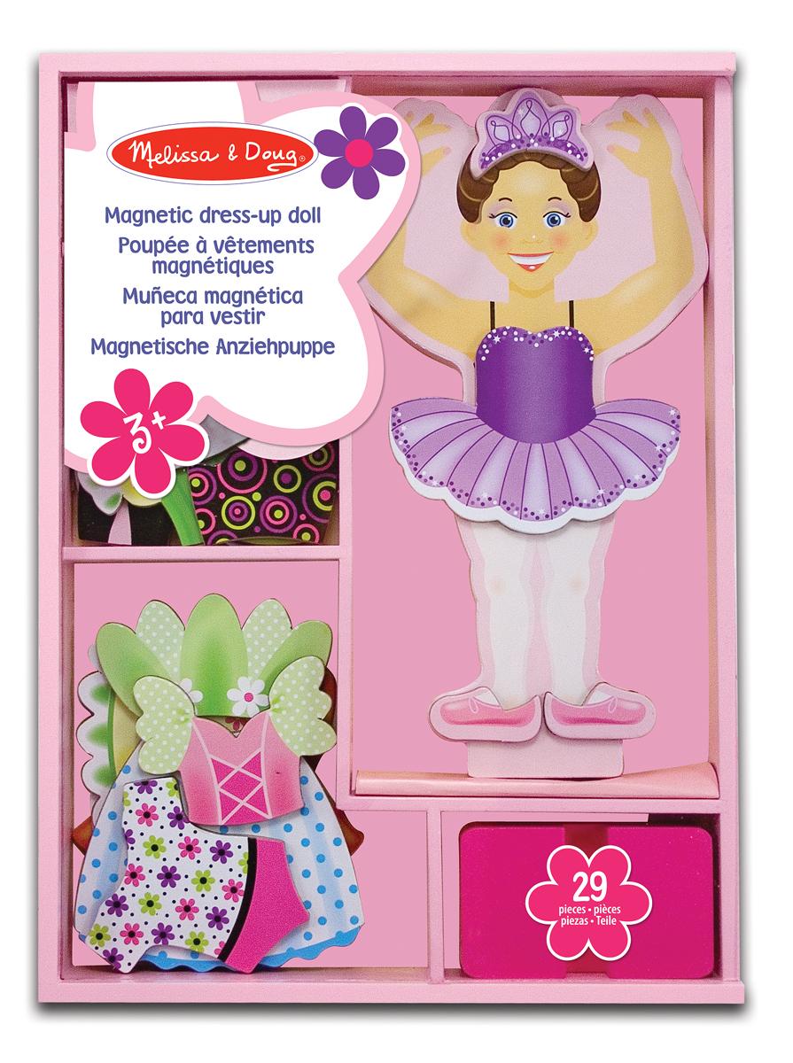 Klä-på-Nina Ballerina Magnetdocka, Melissa & Doug