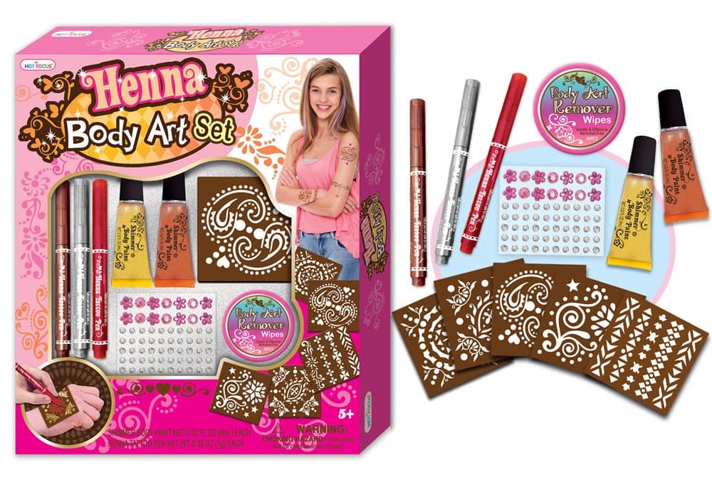 Tatueringsset, Henna Design