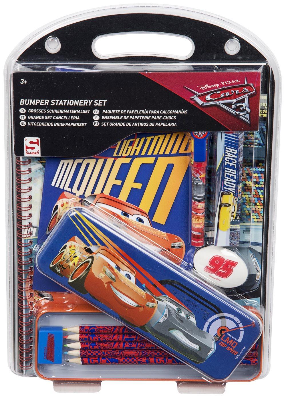 Cars 3 Kirjoitussetti & Penaali