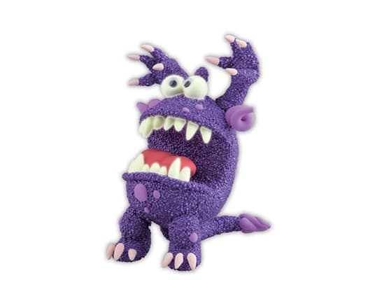 Modellerfoam Lav selv Monster inkl værktøj lilla