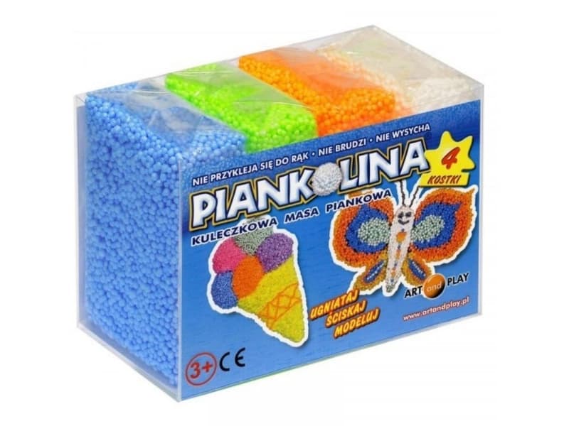 Piankolina 4 kostki niebieska