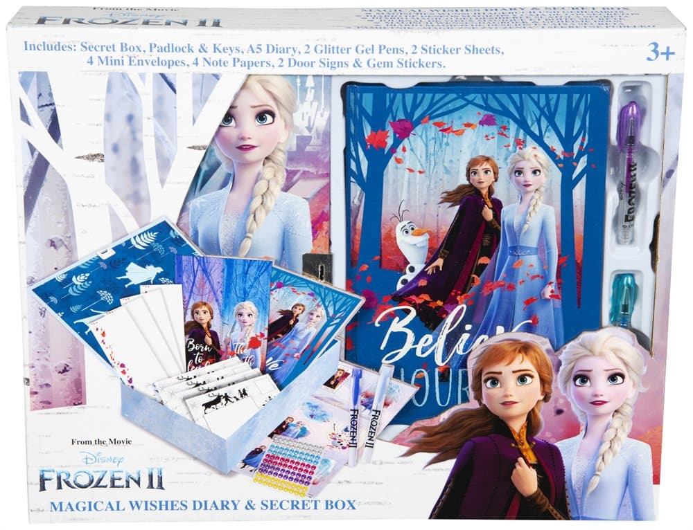 Frozen 2 Dagbok & Hemlig Låda