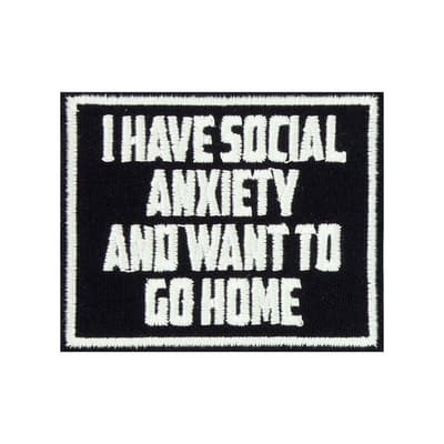 Grindstore I Have Social Anxiety Patch