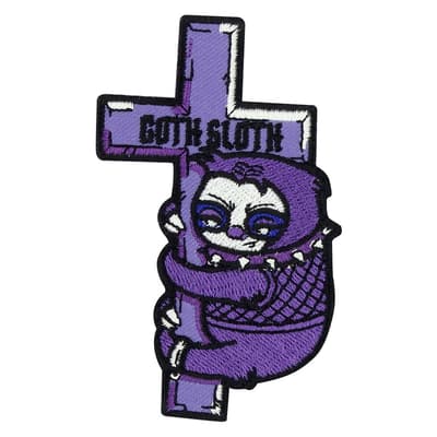 Grindstore Goth Sloth Patch